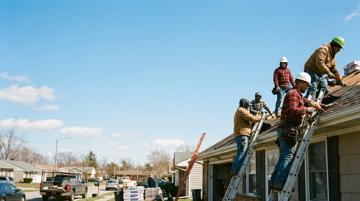 Roofing in Woodlawn, IL near me